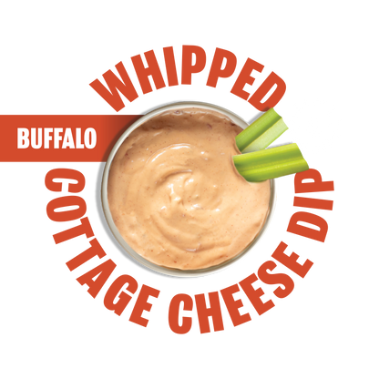 Buffalo Whipped Cottage Cheese Dip