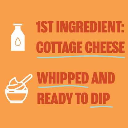 Buffalo Whipped Cottage Cheese Dip